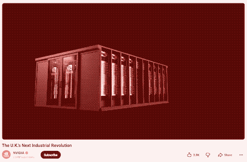 “The U.K.’s Next Industrial Revolution”, Nvidia, YouTube.